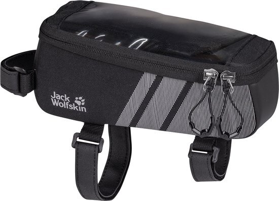 Jack Wolfskin Frametas Top Tube Bag 0,8L Flash Black