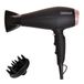 Windy Pro Föhn 1800-2200 W Max AC-motor, licht en krachtig, rubberen oppervlak, kabel 3 m, 6 snelheden, koude stoot met concentrator en diffuser, ophangoogje