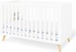 Shenzhen Haorui Industrial Technology Co., Ltd. Lit de bébé 'Move' - Lit d'enfant - Lit évolutif - Blanc - Bois - 145cm x 76cm x 89cm