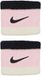Nike Swoosh Polsbanden Roze Polyester 2 stuks N0001565-641