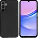 iMoshion Color Backcover - Siliconen Hoesje voor Samsung Galaxy A15 (4G/5G) - Zwart