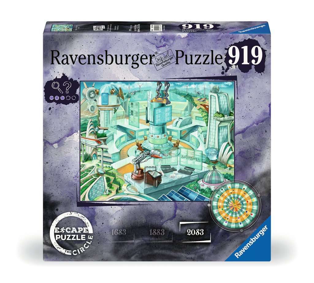 Ravensburger Escape the Circle Anno 2083 Puzzle (919 Pieces)