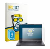 BROTECT - Screenprotector voor Acer TravelMate P2 TMP214 - Folie Beschermfolie Beschermglas matte 3 Stuks