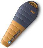 Husky Dexter Short 2024 Mummy Sleeping Bag -15°C - 200 cm - Blue with Orange