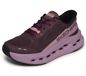 Skechers Max Cushioning Glide-step Caledonia damessneakers, Bordeaux textielrand, 38.5 EU