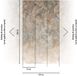 A.S. Création TROPISCHE BLADEREN FOTOBEHANG | Natuur - Bruin Beige Creme Grijs - Livingwalls The Wall II