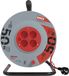 EMOS Verlengsnoer op haspel 50 m / 4 stopcontacten / oranje / PVC / 230 V / 1,5 mm² SCH, P09250