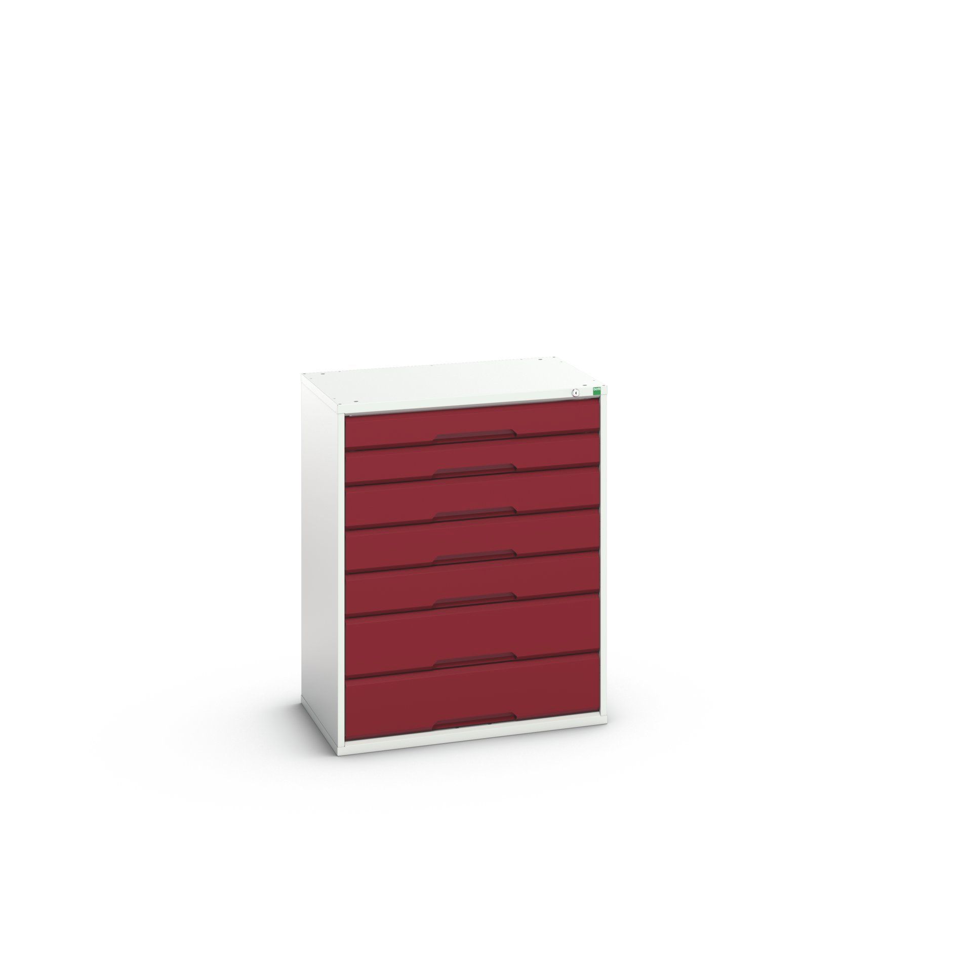 Bott Verso Schuifladenkast | 800x550x1000mm | 7 Laden | RAL 3004