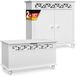 Jersey commode et coffre, style maison de campagne, blanc