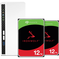 QNAP TS-233 + Seagate Ironwolf 12TB Duo Pack