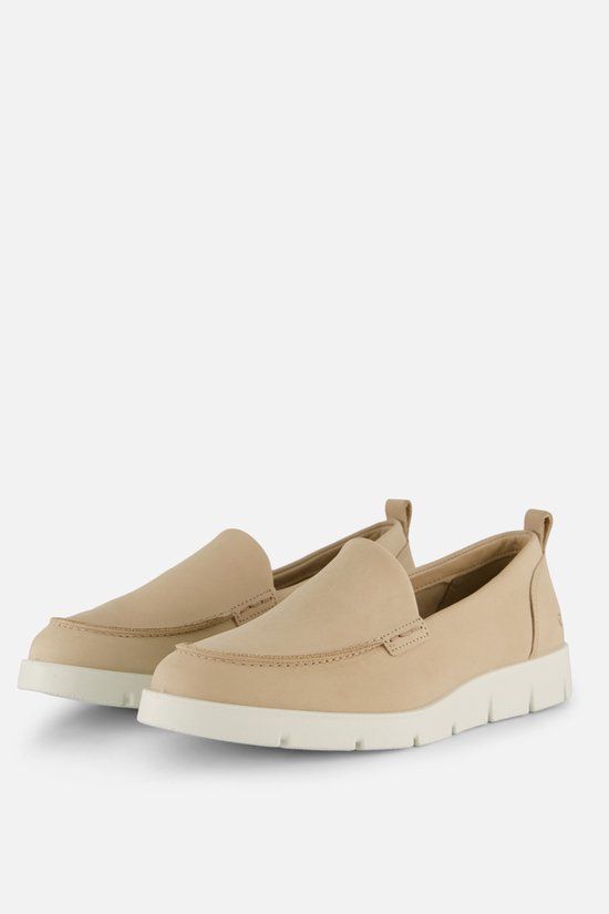 Ecco Bella Summer Instappers beige Nubuck - Maat 39