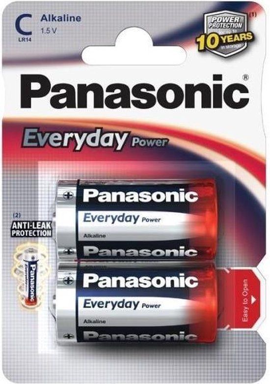 Panasonic LR14 - Batterijen - 2 Stuks