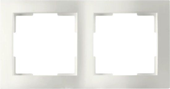 ION Industries Afdekraam E1 2-voudig Alpin Wit Mat