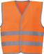 Yoko Veiligheidshesje Kinderen Oranje Maat S Polyester