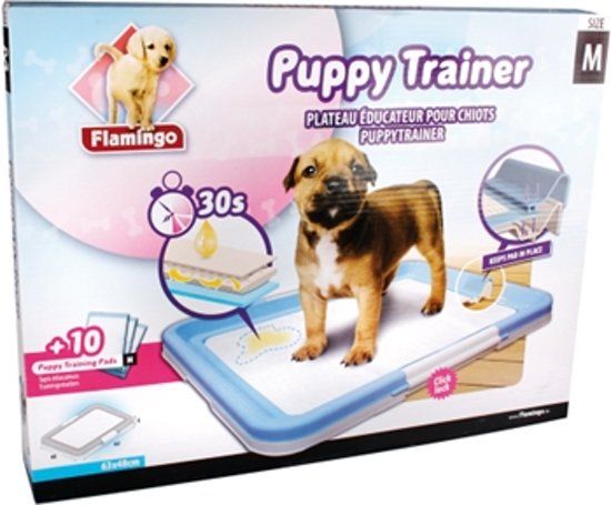 Karlie puppytrainer met 10 trainingsmatten 40 x 60 cm