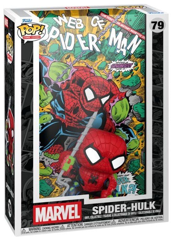 Funko Pop! Spider-Man Spider-Hulk (Comic Covers) vinylfiguur 79