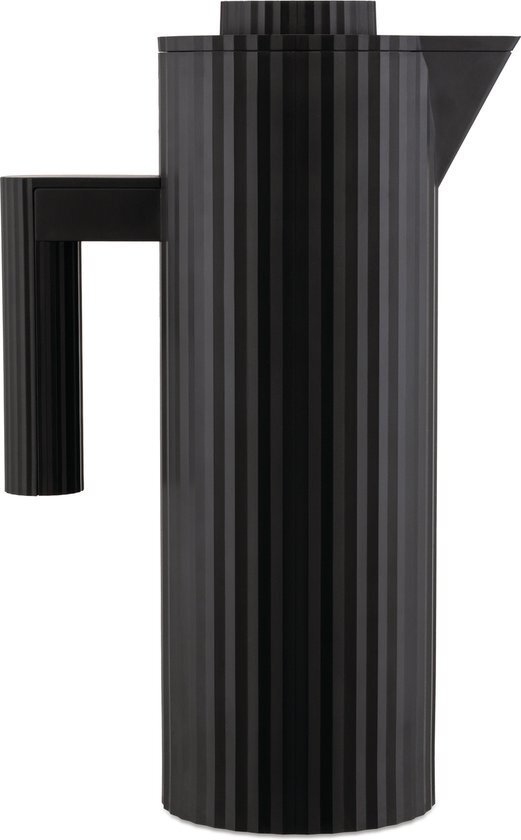 Alessi Alessi-Plissé-Thermoskan-Zwart-1-Liter