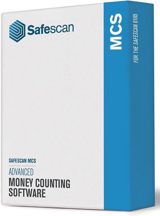 Safescan Software voor MCS 6185 - Grijs