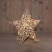 Anna's Collection Ster jute/katoen 15led 40x5cm ww
