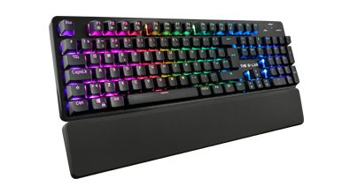 The G-Lab Keyz Rubidium Evolution - Gaming Keyboard - AZERTY - French - Black