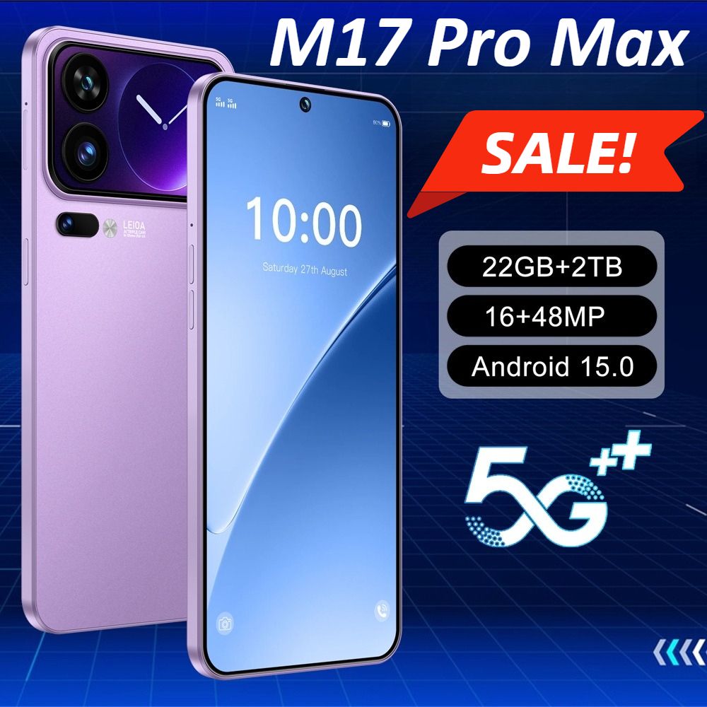 CHOTOG M17 Pro Max Mobiele Telefoons Smartphone