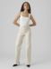 Vero Moda VMTESSA High Waist Wide Leg Jeans - Ecru - Women's W27/L32