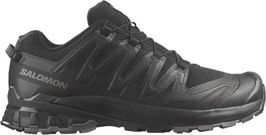 Salomon XA Pro 3D v9 Wide Trailrunningschoenen - Zwart - Heren - Maat 45 1/3