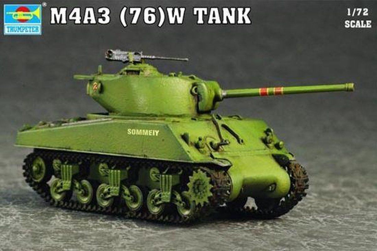 Trumpeter M4A3 76(W) Tank - 9580208072265