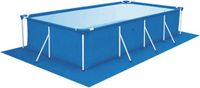 Merkloos Opvouwbare Zwembadmat 3x5m - Blauw PE Vloermat voor Opblaasbare Zwembaden