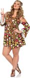 Leg Avenue Starflower Hippie Costume - Multicolours - 3XL/4XL