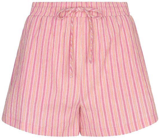 Ydence Broek Short Giselle Hss2621 Roze Gestreept Dames Maat XS