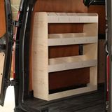 Merkloos Aménagement de véhicule utilitaire Étagère de fourgonnette - Organisation d'outils - Spécifique pour Transporter - L1000xP300xH1180mm - Tiroir coulissant
