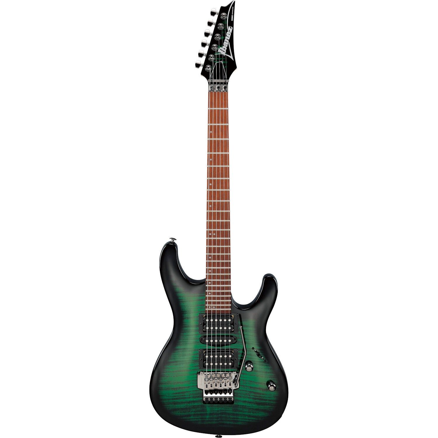 Ibanez KIKOSP3 - Transparent Emerald Burst - Kiko Loureiro Signature Electric Guitar