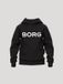 Björn Borg Essential 3 Hoodie Jongens Trui Met Capuchon Kinderen - Zwart - Maat 146-152