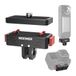 NEEWR NEEWER Quick Release Mount compatibel met Insta360 X5 X4 X3 AcePro AcePro2, magnetische snap-on adapter met 1/4 inch schroef- en draadgat, 2-polige montage compatibel met actiecamera-accessoires, GP-88