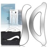 Merkloos SolidKeus - Gua Sha Massage Tool Set voor Fysiotherapie en Diepe Weefselmassage