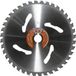 Tecomec 5001070 Tungsten Carbide Disc 40T 255X25,4X1,25, Uniseks, Volwassenen, Zwart, One Size