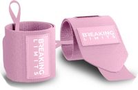 Breaking Limits Wrist Wraps Roze - 2 Stuks