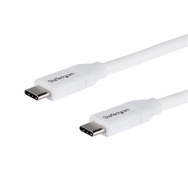 StarTech.com USB-C naar USB-C kabel - 4 m - Wit