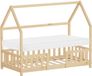 ML-Design Montessori Kinderbed 80x160 cm Natuur Grenenhout