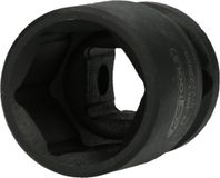 KS TOOLS 1/2" Sechskant-Kraft-Stecknuss, kurz, 22mm (515.1022)