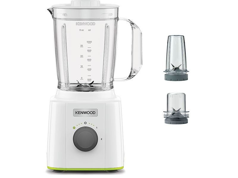 Kenwood Blend-Xtract 3-in-1 BLP31.D0WG 1,6 l Blender voor op aanrecht 350 W Transparant, Wit
