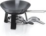 Kela Joy Mini Wok met Rechaud Ø 18 cm - Staal - Zwart