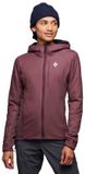 Black Diamond First Light Hybrid Jas Paars S Vrouw