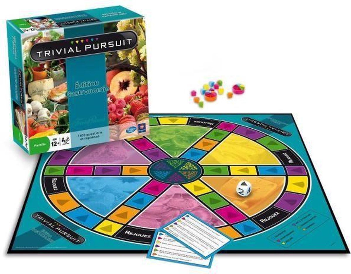 Hasbro TRIVIAL PURSUIT Gastronomie - 3700126903465
