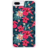 Apple Siliconen hoesje compatibel met iPhone 7 Plus Hibiscus Fuchsia