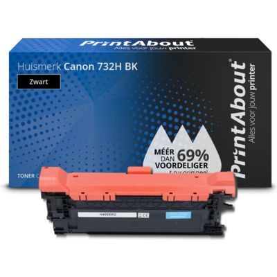 PrintAbout Huismerk Canon 732H BK Toner Zwart Hoge capaciteit