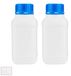 Bouteilles HDPE à col large 1000ml avec bouchon