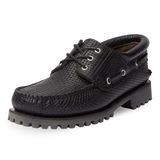 Timberland Authentic Boat Shoe Black Full Grain Brown Taille: 40
