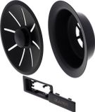Blanco Afvoerzeef C-overflow BlackEdition mat zwart